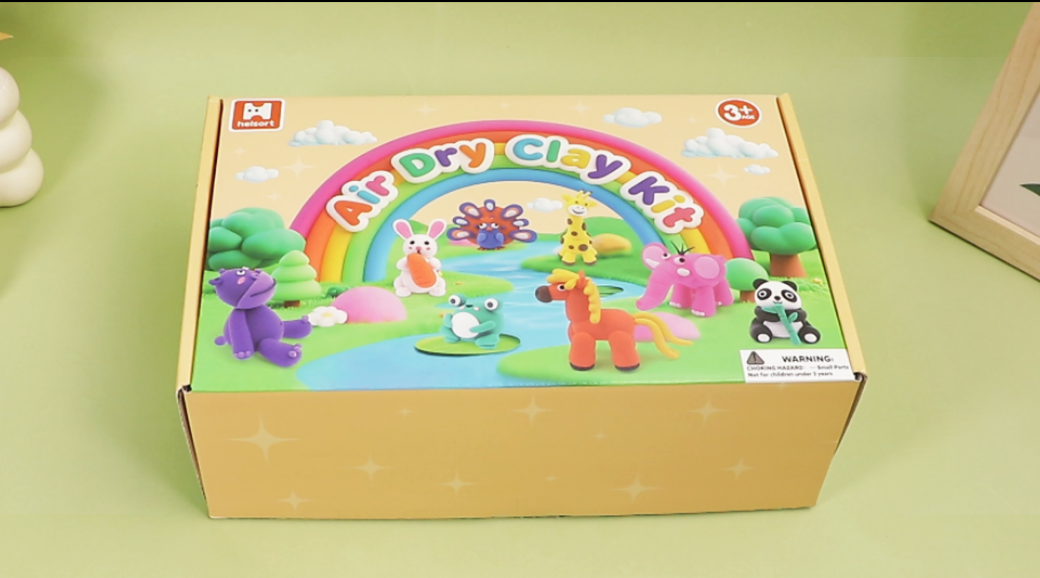 Watch Helsort Animal Air Dry Clay Kits on Amazon Live